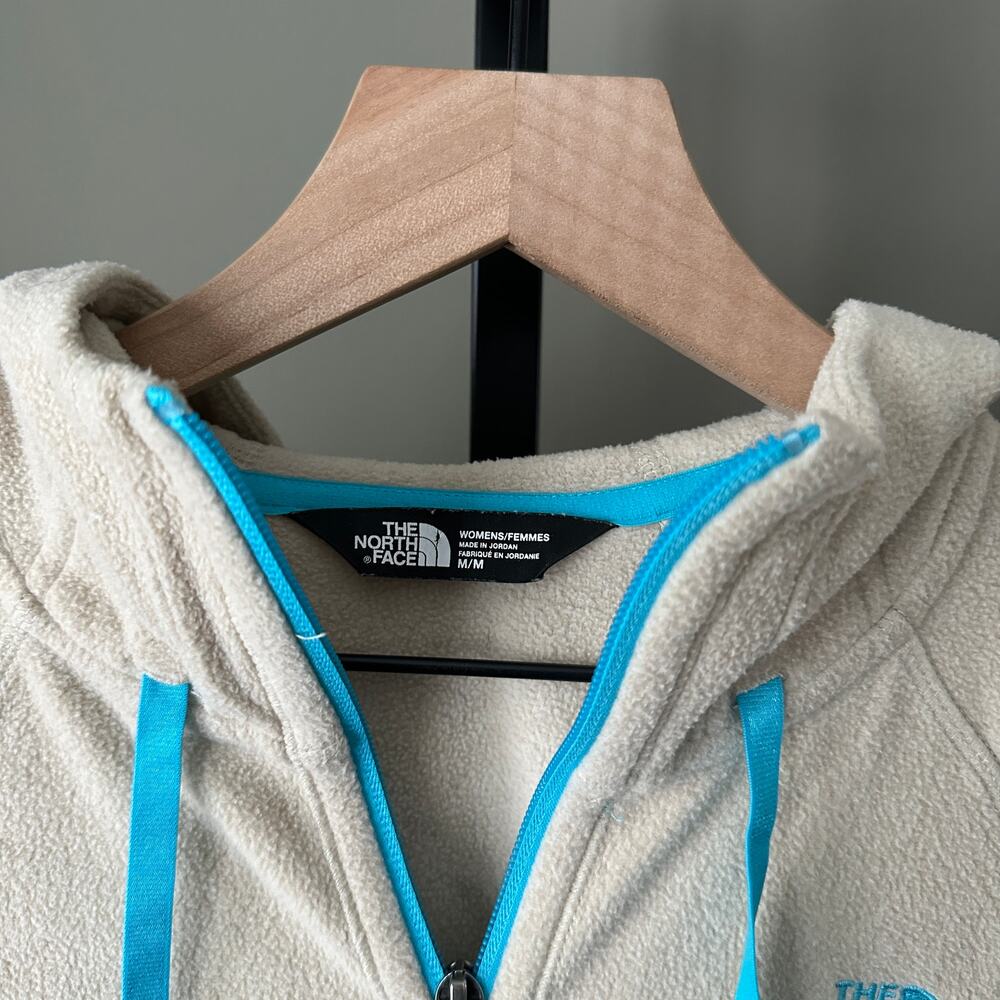 The North Face Mezzaluna Fleece Hoodie Medium - Picture 3 of 4